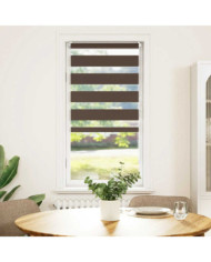 Store enrouleur tamisant 80 x 150 cm marron | Mobilier & Déco