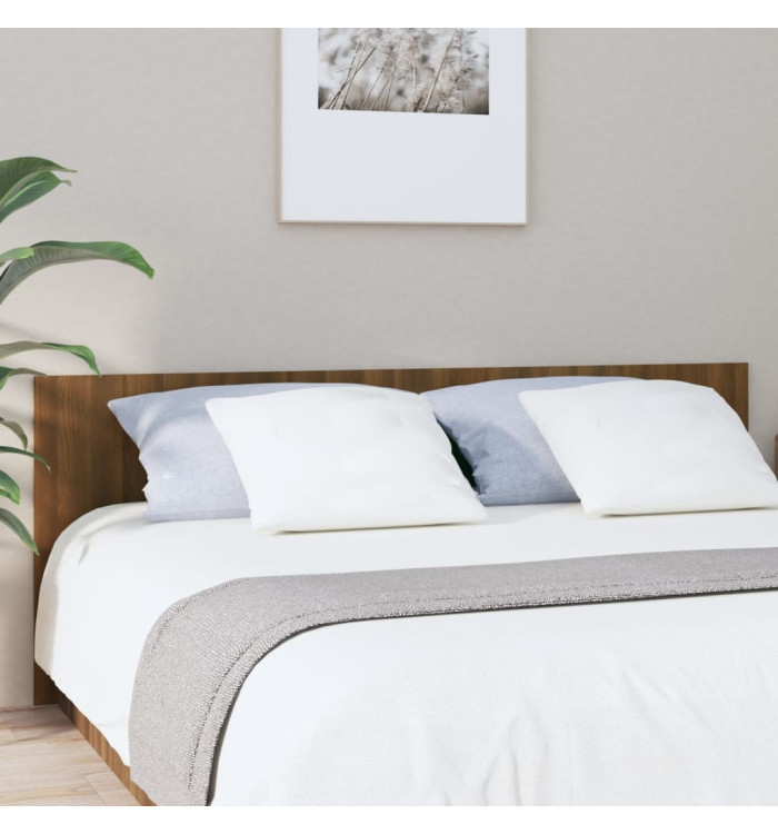 Tête de lit Chêne marron 200x1,5x80 cm Bois d'ingénierie | Mobilier & Déco