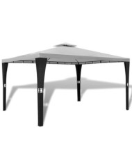 Tonnelle avec toit 3x4 m Blanc crème | Mobilier & Déco