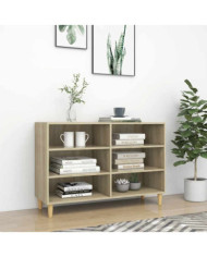 Buffet chêne sonoma 103,5x35x70 cm bois d'ingénierie | Mobilier & Déco