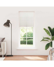 Store plissé 90x200 cm Blanc | Mobilier & Déco
