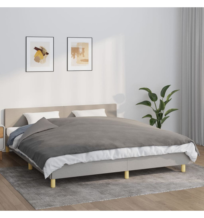 Couverture lestée avec housse Gris 155x220 cm 11 kg Tissu | Mobilier & Déco