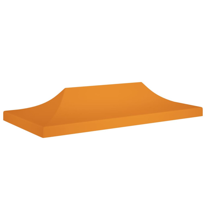 Toit de tente de réception 6x3 m Orange 270 g/m² | Mobilier & Déco