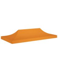 Toit de tente de réception 6x3 m Orange 270 g/m² | Mobilier & Déco
