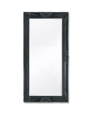 Miroir mural style baroque 100x50 cm noir | Mobilier & Déco