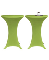 Housse de table extensible 2 pcs 70 cm Verte | Mobilier & Déco
