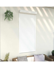 Volet roulant aluminium 100x210 cm blanc | Mobilier & Déco