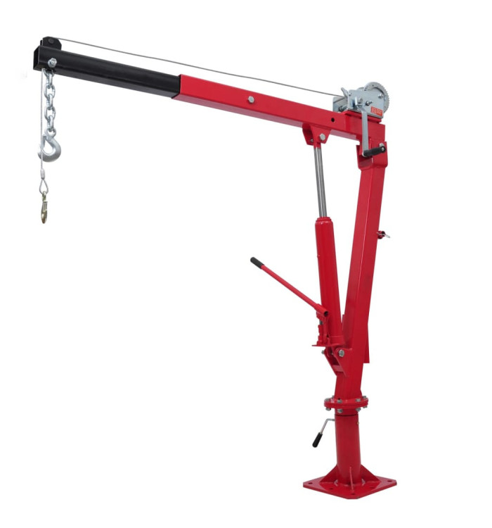 Grue de camion avec câble et treuil | Mobilier & Déco