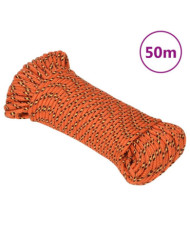 Corde de bateau Orange 5 mm 50 m Polypropylène | Mobilier & Déco