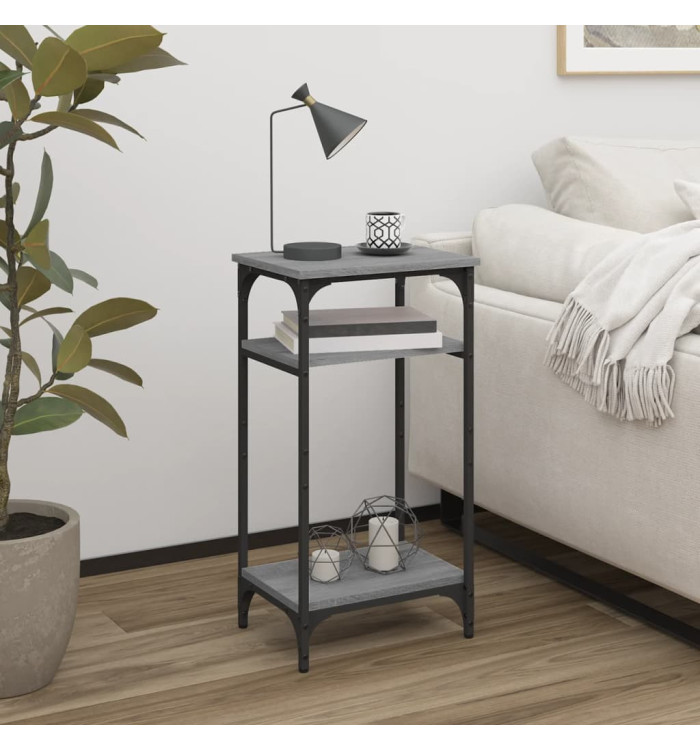 Table d'appoint Sonoma gris 40x30x75 cm Bois d'ingénierie | Mobilier & Déco