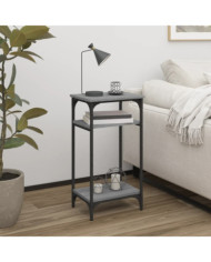 Table d'appoint Sonoma gris 40x30x75 cm Bois d'ingénierie | Mobilier & Déco