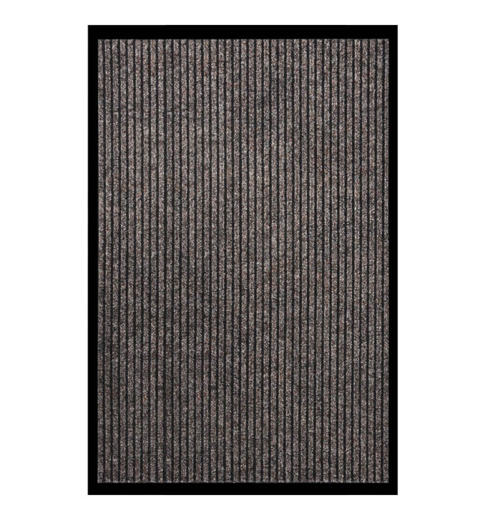 Paillasson rayé Beige 80x120 cm | Mobilier & Déco