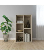 Bibliothèque/Buffet Chêne sonoma 50x25x80 cm Bois d’ingénierie | Mobilier & Déco