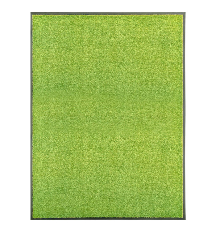 Paillasson lavable Vert 90x120 cm | Mobilier & Déco