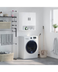 Armoire murale blanc 60x31x70 cm bois d'ingénierie | Mobilier & Déco