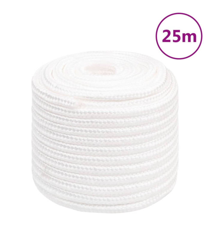 Corde de bateau Blanc complet 18 mm 25 m Polypropylène | Mobilier & Déco