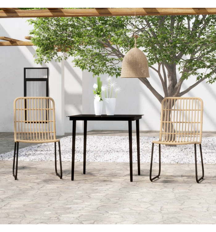 Ensemble à manger de jardin 3 pcs Chêne | Mobilier & Déco