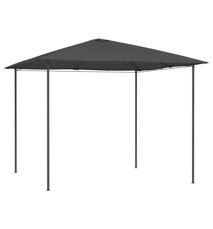 Belvédère 3x3x2,6 m Anthracite 160 g/m² | Mobilier & Déco