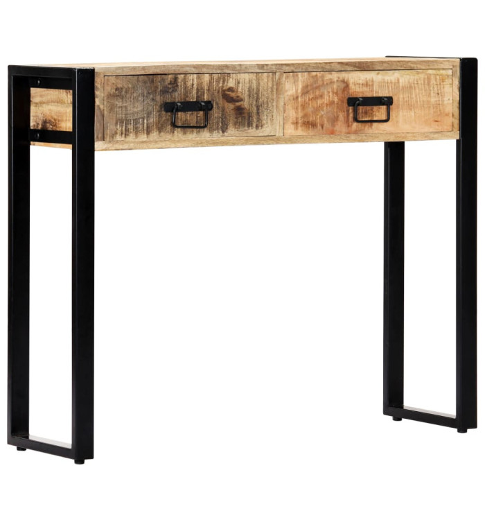 Table console 90 x 30 x 75 cm Bois de manguier massif | Mobilier & Déco