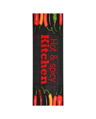 Tapis de sol de cuisine lavable HotetSpicy 45x150 cm | Mobilier & Déco