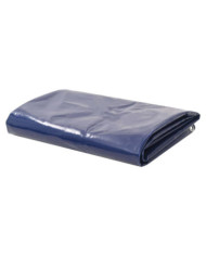 Bâche 650 g / m² 4 x 7 m Bleu | Mobilier & Déco