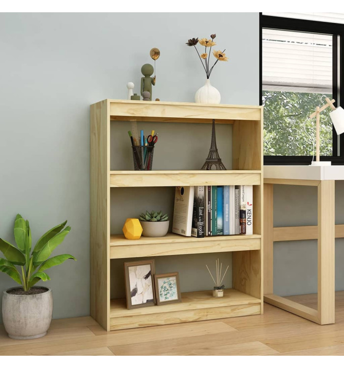 Bibliothèque/Séparateur de pièce 100x30x103 cm pin massif | Mobilier & Déco