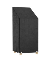 Housse de chaise de jardin 8 œillets 65x65x110/150 cm PE | Mobilier & Déco