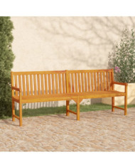 Banc de jardin 219 cm Bois d'acacia solide | Mobilier & Déco