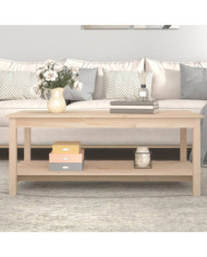 Table basse 110x55x45 cm Bois massif de pin | Mobilier & Déco