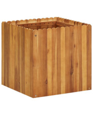 Lit surélevé de jardin 50x50x50 cm Bois massif d'acacia | Mobilier & Déco