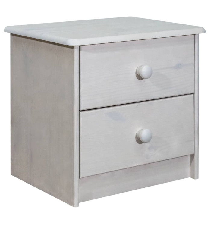 Table de chevet 43x34x40 cm Bois de pin solide | Mobilier & Déco