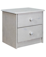 Table de chevet 43x34x40 cm Bois de pin solide | Mobilier & Déco
