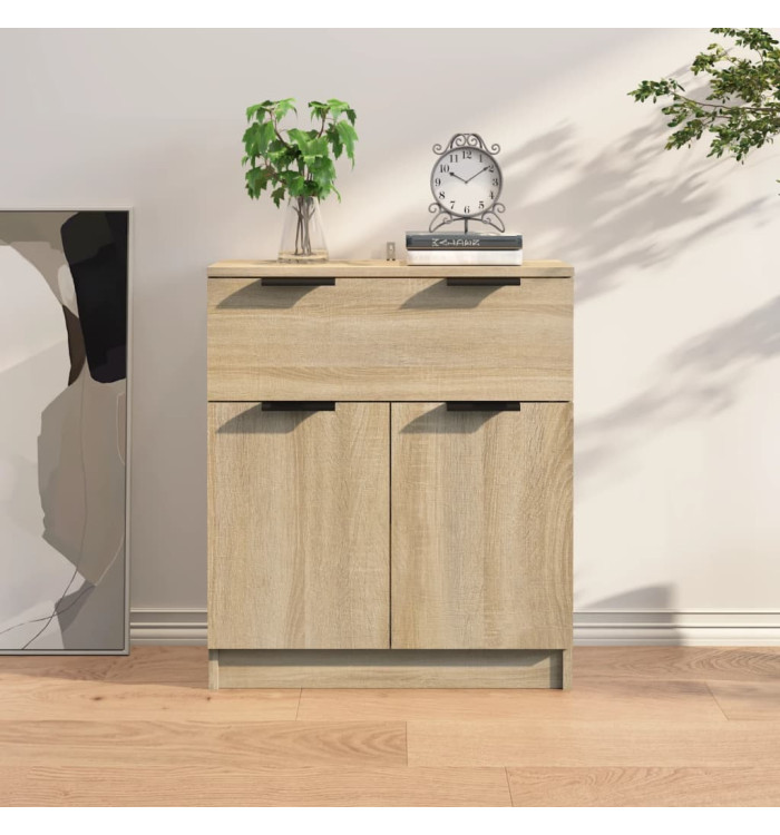 Buffet Chêne sonoma 60x30x70 cm Bois d'ingénierie | Mobilier & Déco