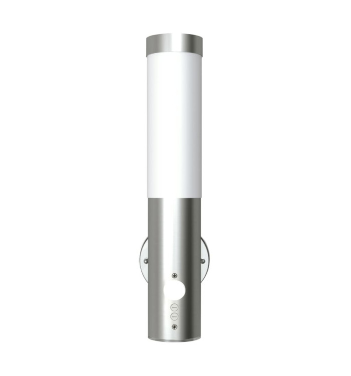 Applique murale extérieure avec capteur de mouvement inox | Mobilier & Déco