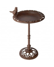 Esschert Design Baignoire pour oiseaux 22,5 x 22,5 x 38,5 cm | Mobilier & Déco