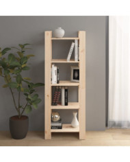 Bibliothèque/Séparateur de pièce 60x35x160 cm Bois massif | Mobilier & Déco