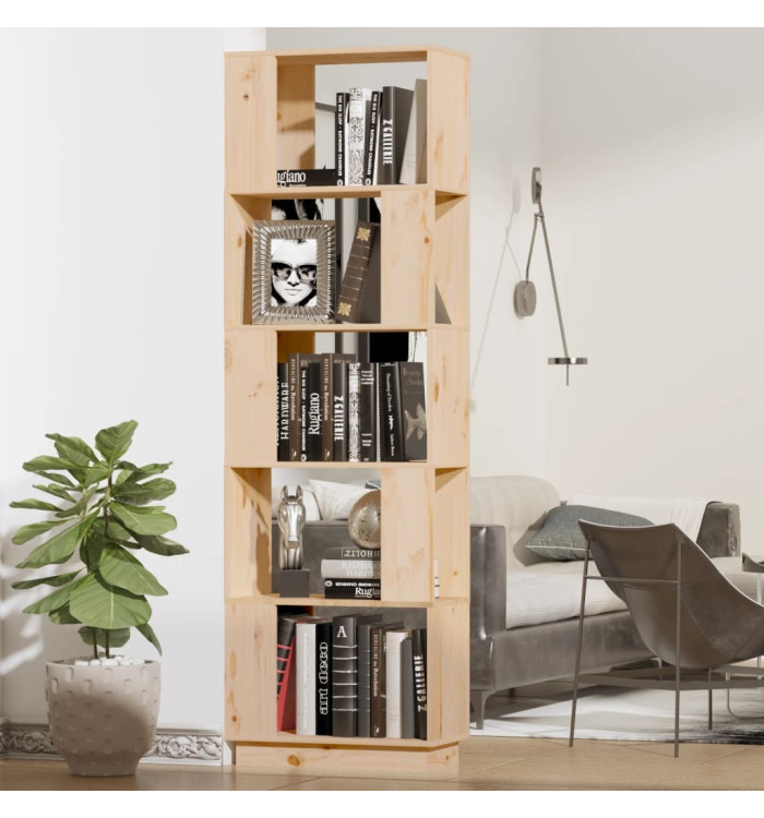 Bibliothèque/Séparateur de pièce 51x25x163,5 cm Pin solide | Mobilier & Déco