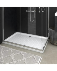 Receveur de douche avec picots Blanc 80x120x4 cm ABS | Mobilier & Déco