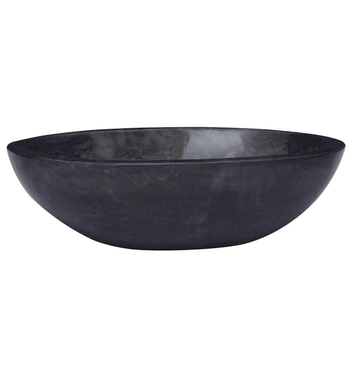 Lavabo Noir 53x40x15 cm Marbre | Mobilier & Déco