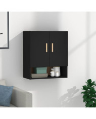 Armoire murale Noir 60x31x70 cm Bois d'ingénierie | Mobilier & Déco