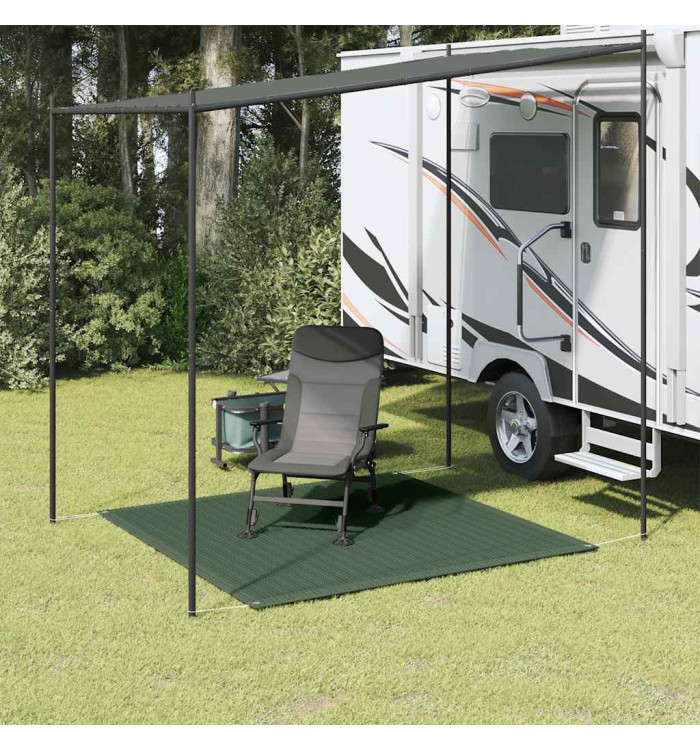 Tapis de tente 250x250 cm Vert foncé | Mobilier & Déco