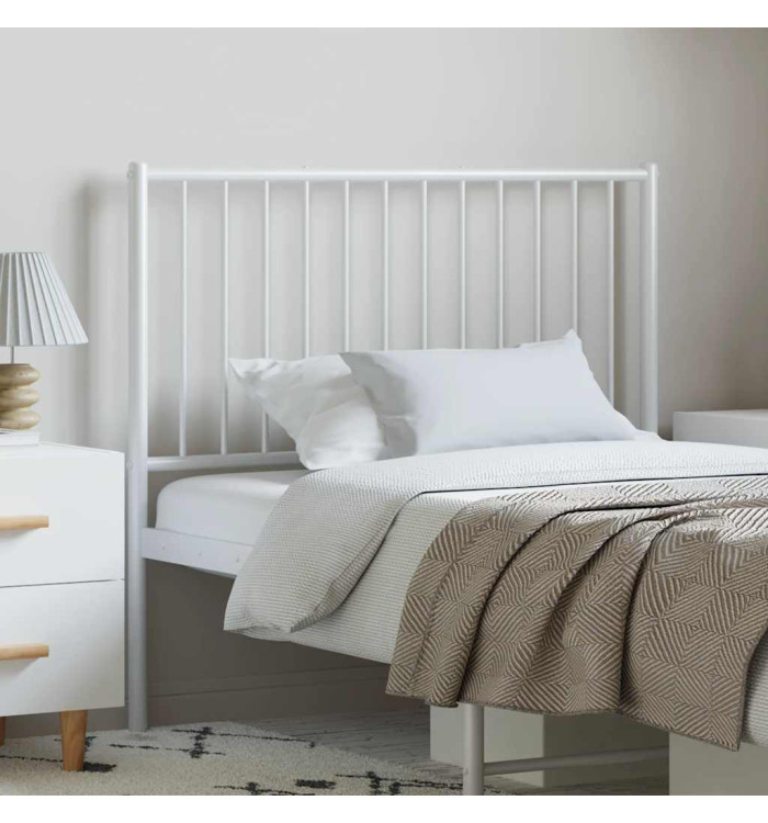 Tête de lit métal blanc 100 cm | Mobilier & Déco
