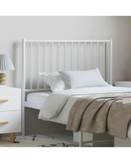 Tête de lit métal blanc 100 cm | Mobilier & Déco