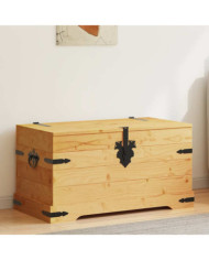 Coffre de rangement Pin mexicain Gamme Corona 91x49,5x47 cm | Mobilier & Déco