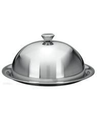 Excellent Houseware Plateau de service avec cloche Acier inoxydable | Mobilier & Déco