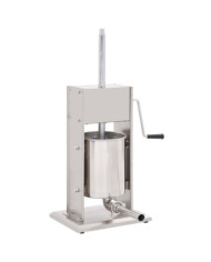 Poussoir à saucisse manuel Argenté 10 L Acier inoxydable | Mobilier & Déco