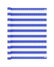 Écran de balcon Bleu et blanc 120x300 cm PEHD | Mobilier & Déco