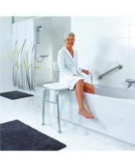 RIDDER Banc de transfert baignoire Blanc 150 kg A0120101 | Mobilier & Déco