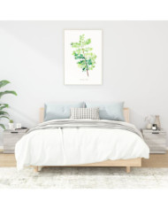 Tables de chevet 2 pcs Sonoma gris 40x39x40 cm | Mobilier & Déco