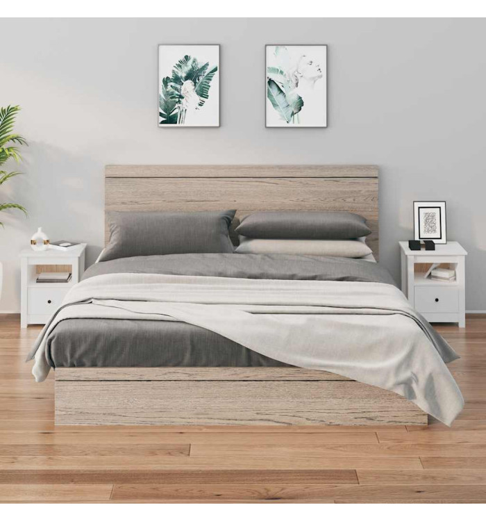 Tables de chevet 2 pcs Blanc 40x35x49 cm Bois de pin massif | Mobilier & Déco